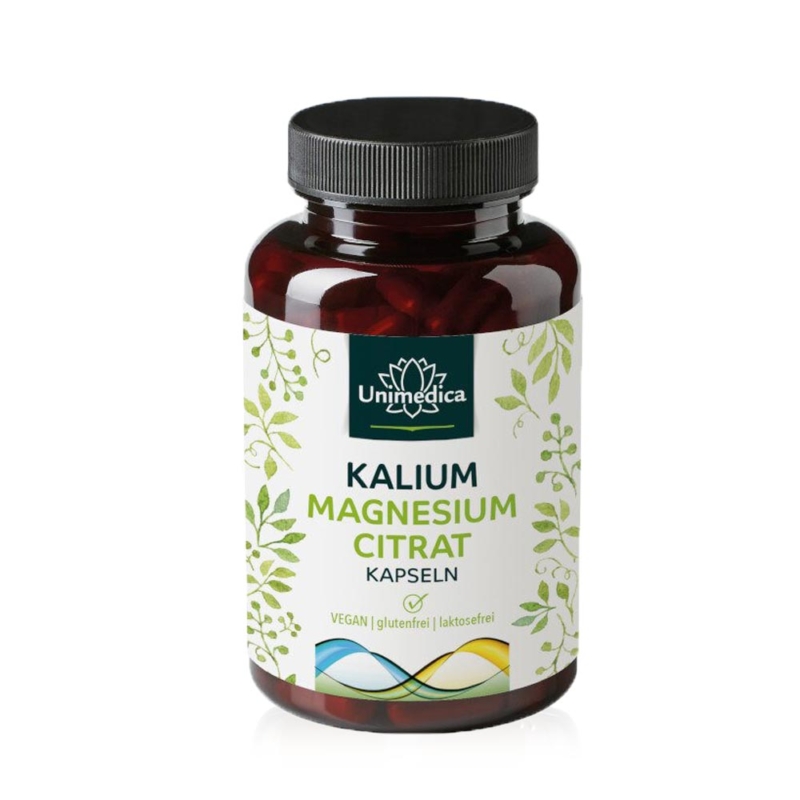 Kalium Magnesium Citrat 120 Kapseln und L-Leucin