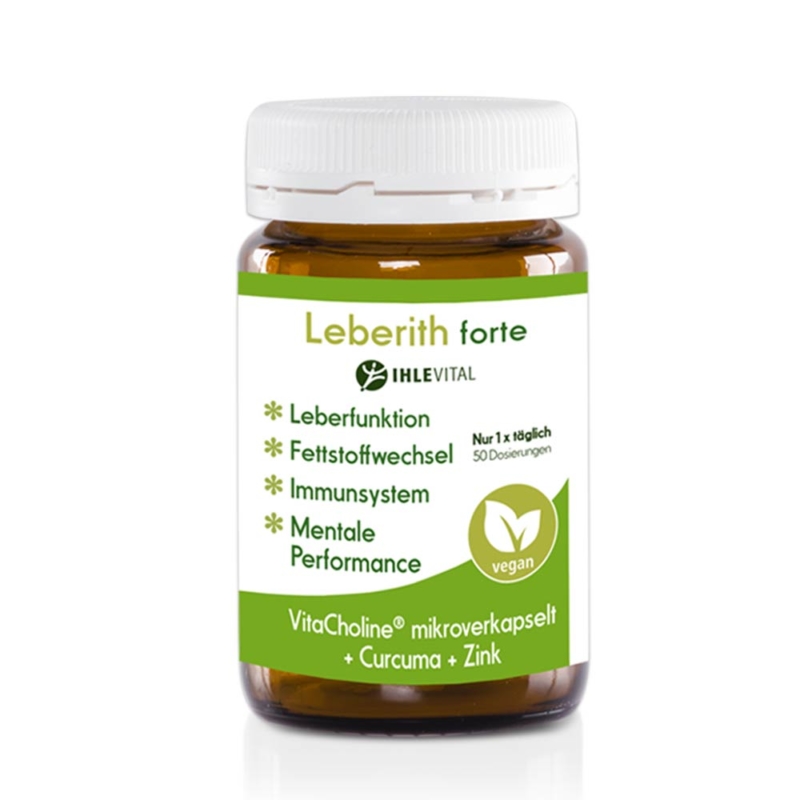 Leberith forte, Cholin, VitaCholin, Curcurmin, IHLEVITAL