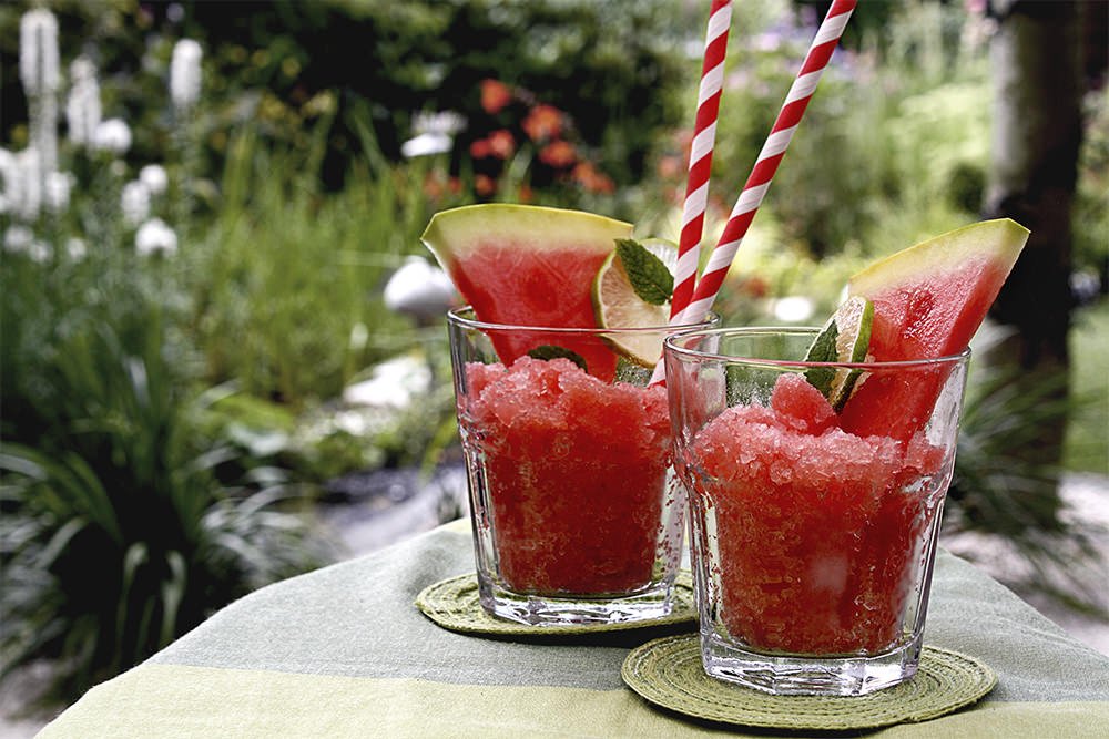 Minz Melonen Granita