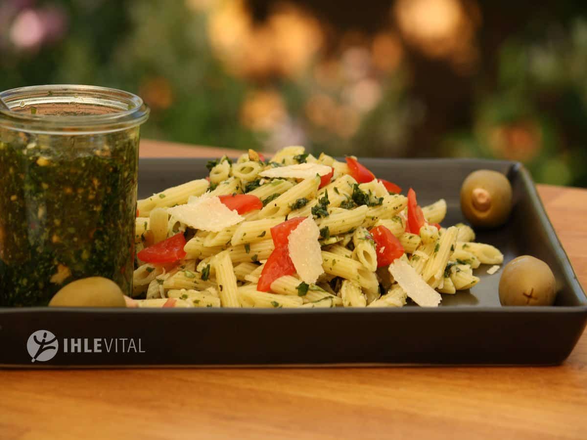 Pesto Piccolini Nudel Salat