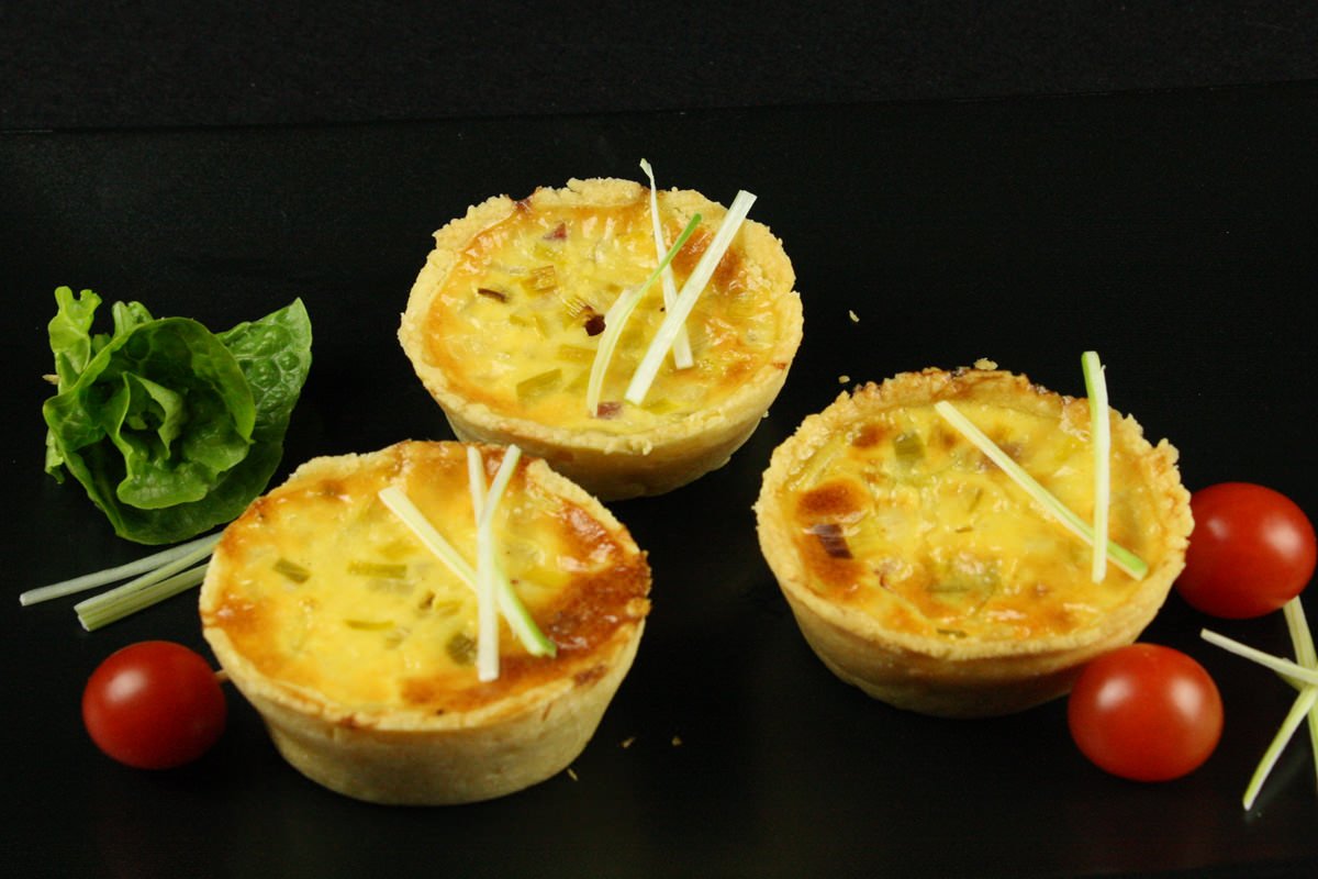 Gemüse Quiche