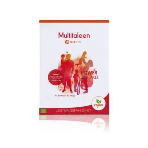 Multitaleen, Ihlevital, basisch, Bio, Säure Basen Kur, Immunsystem stärken, B Vitamine, Aminosären, B12, Mangan, Zink, Selen, Inulin, Produktbild