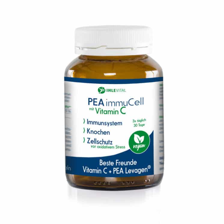 PEA immuCell VITAMIN C Palmitoylethanolamide IHLEVITAL