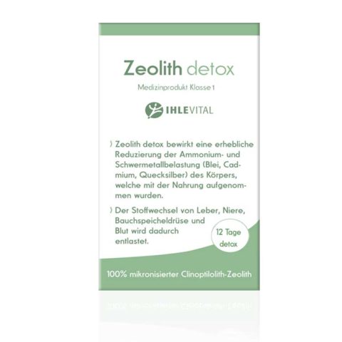 Klinoptilolith, Schwermetalbelastung entgiften, detox Leberdetox